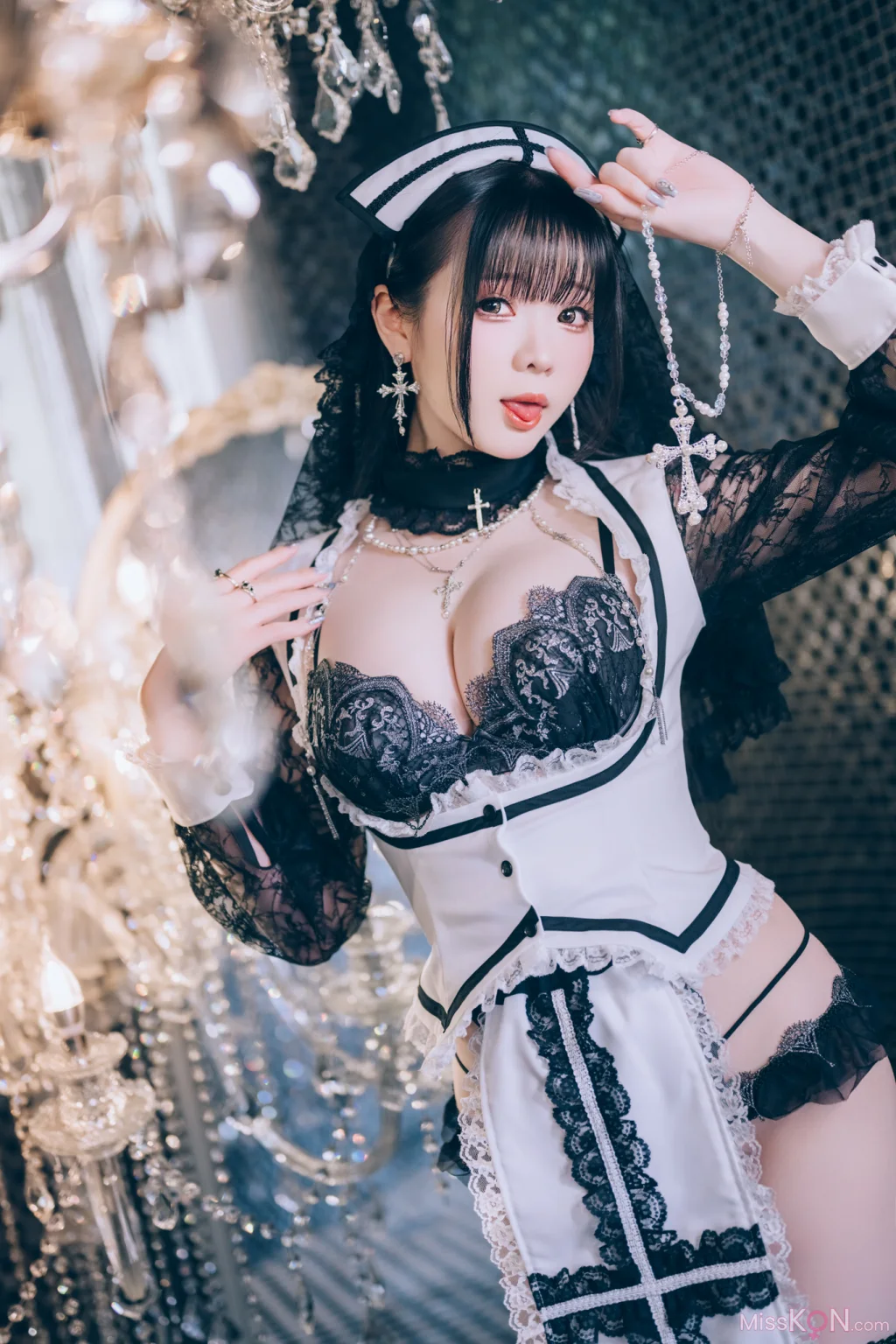 Coser@霜月shimo: Holy Church Confession Night (80 photos)