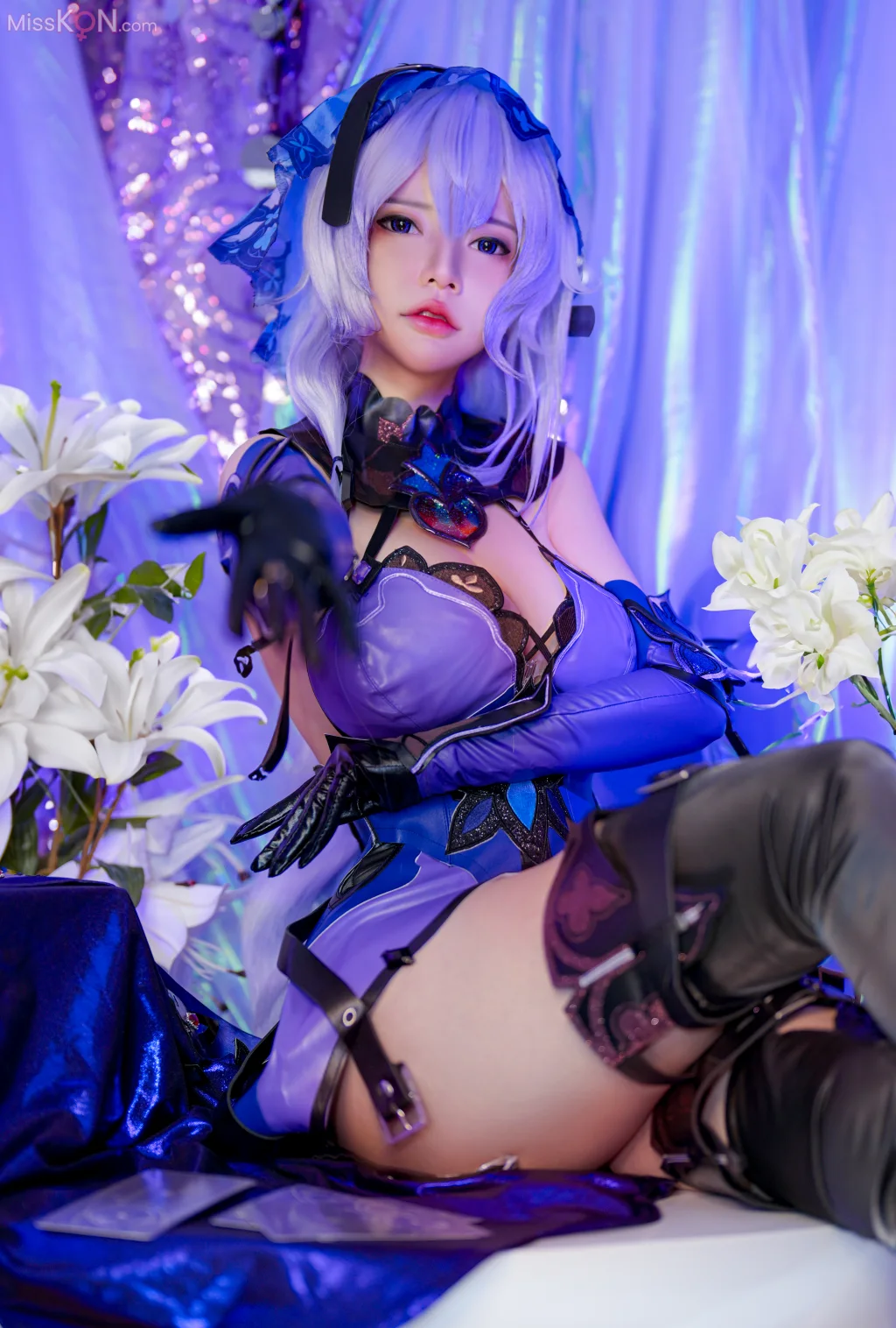 Coser@Potato Godzilla: Black Swan (Honkai Star Rail) (23 photos)