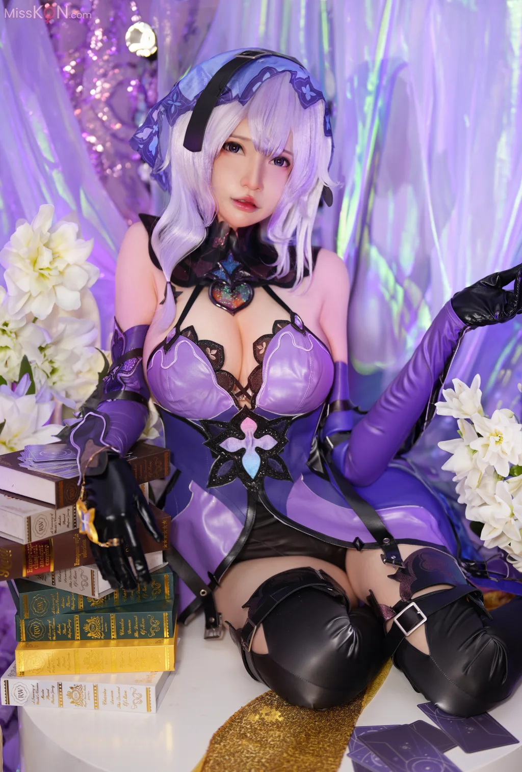 Coser@Potato Godzilla: Black Swan (Honkai Star Rail) (23 photos)