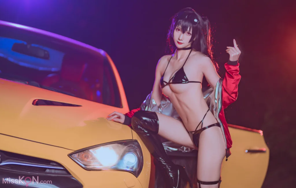 Coser@masaki雅祈: 大凤机车服 (18 photos)