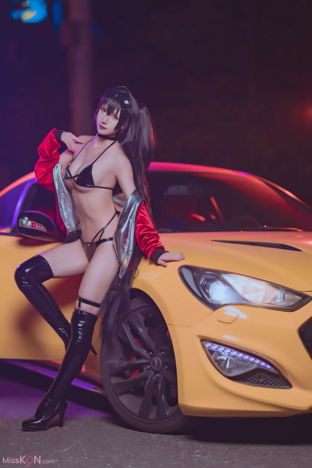 Coser@masaki雅祈: 大凤机车服 (18 photos)