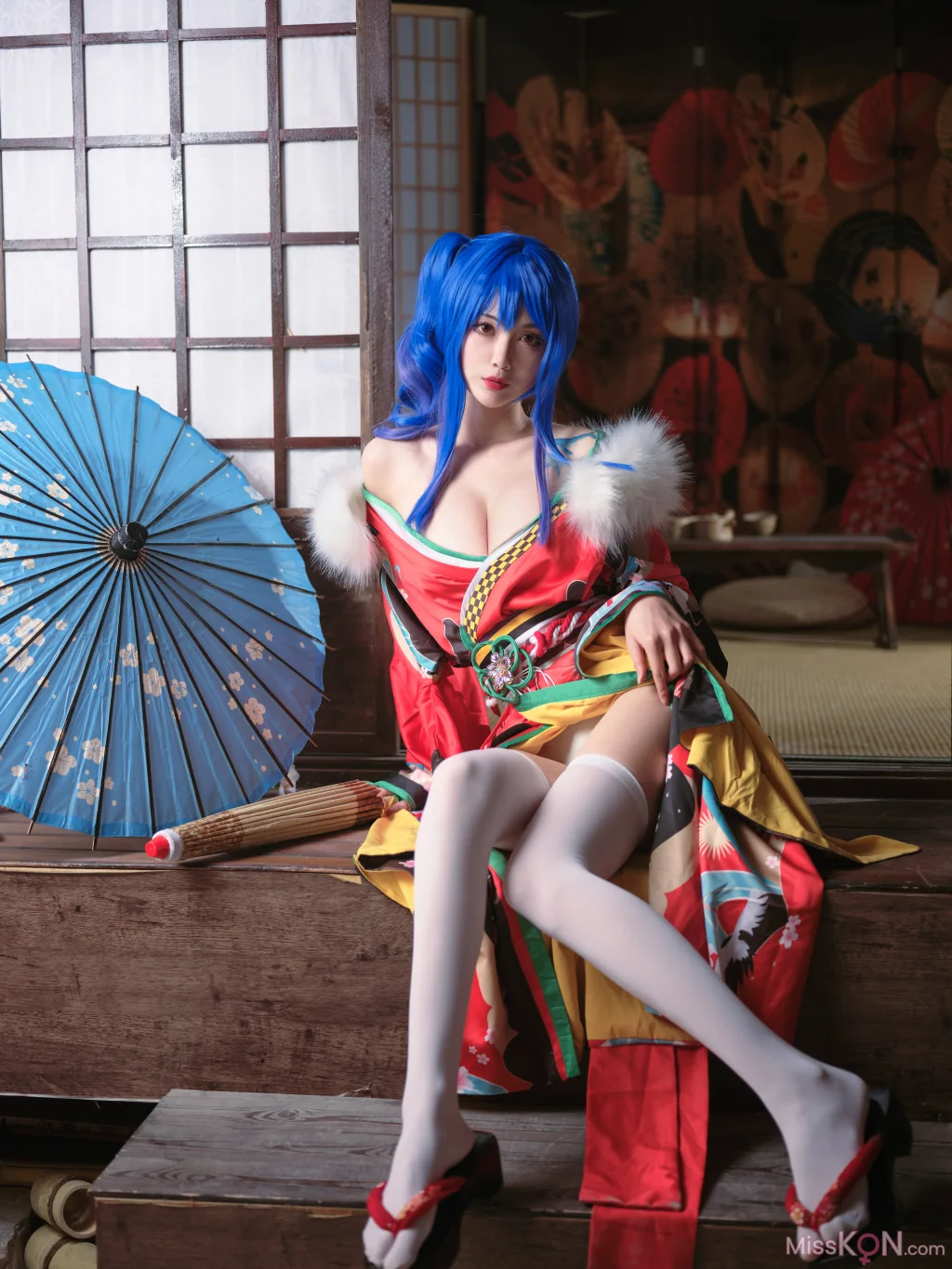 Coser@一米八的大梨子: 圣姨和服 (18 photos)