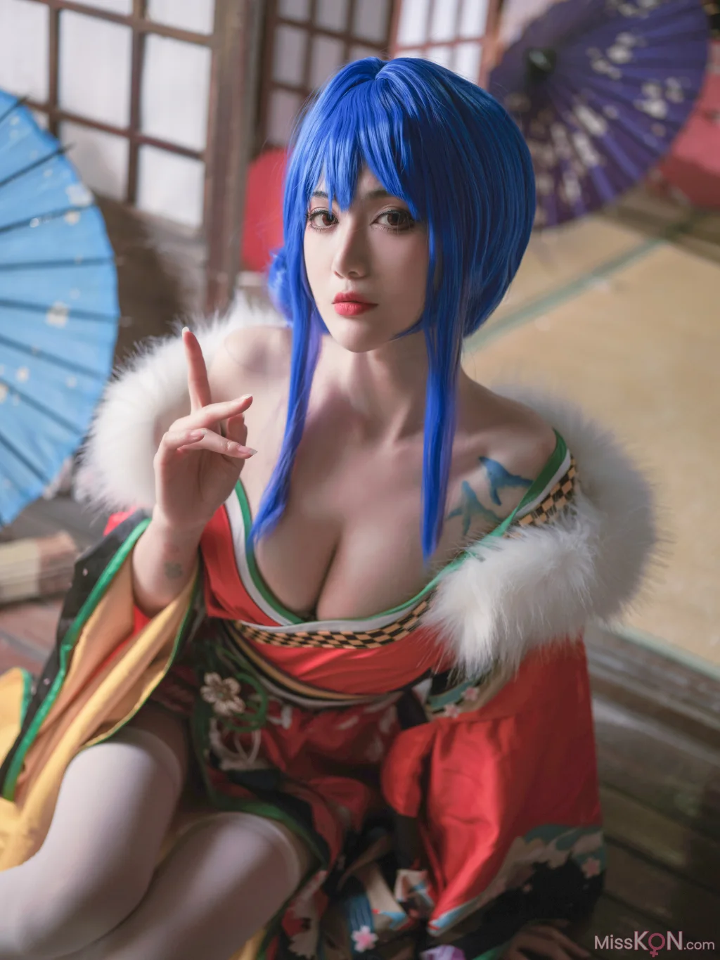 Coser@一米八的大梨子: 圣姨和服 (18 photos) – Page 2