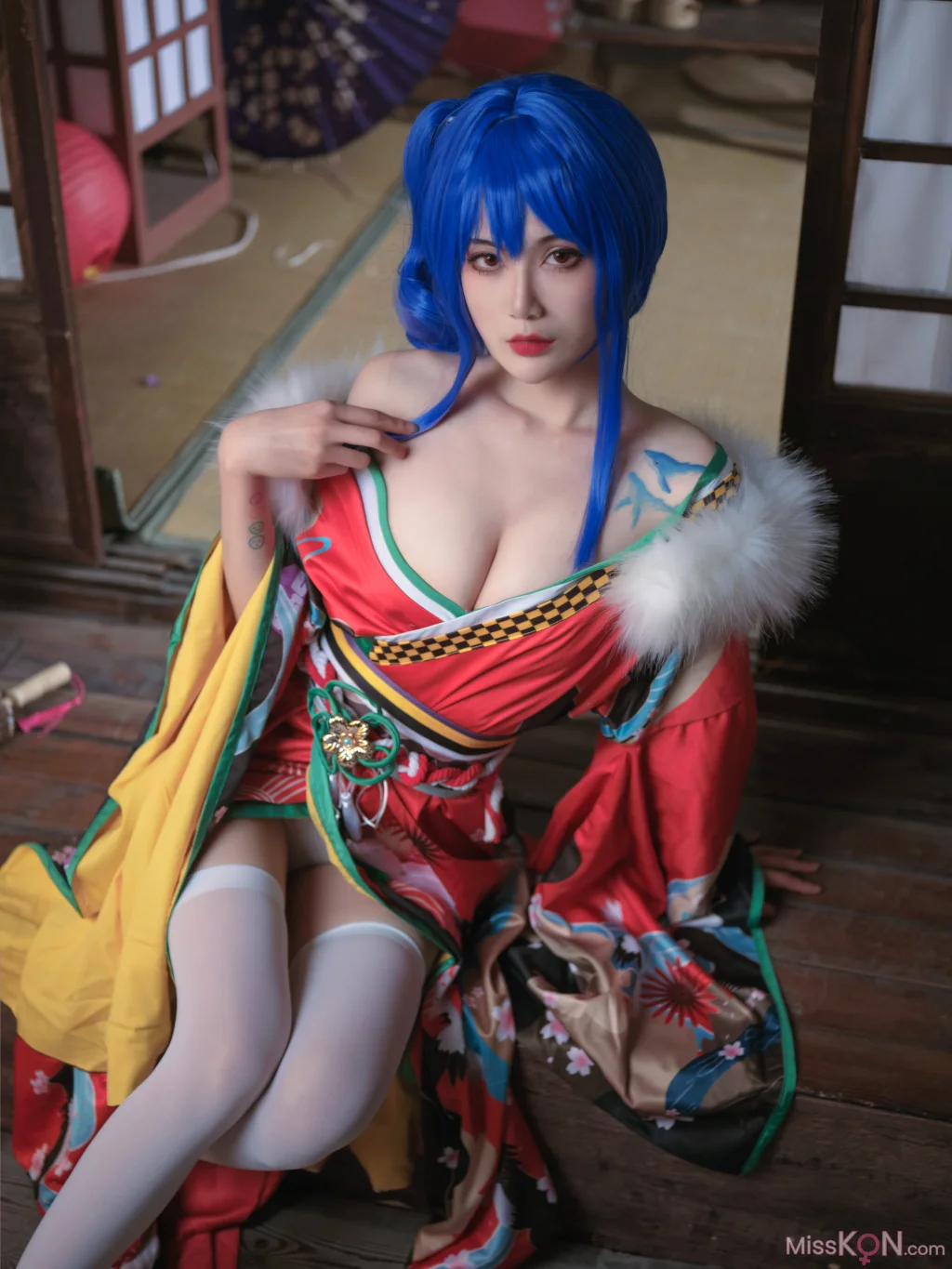 Coser@一米八的大梨子: 圣姨和服 (18 photos) – Page 2