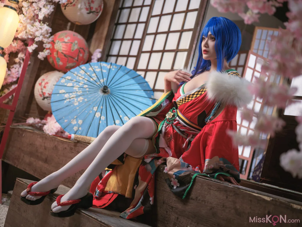 Coser@一米八的大梨子: 圣姨和服 (18 photos) – Page 2