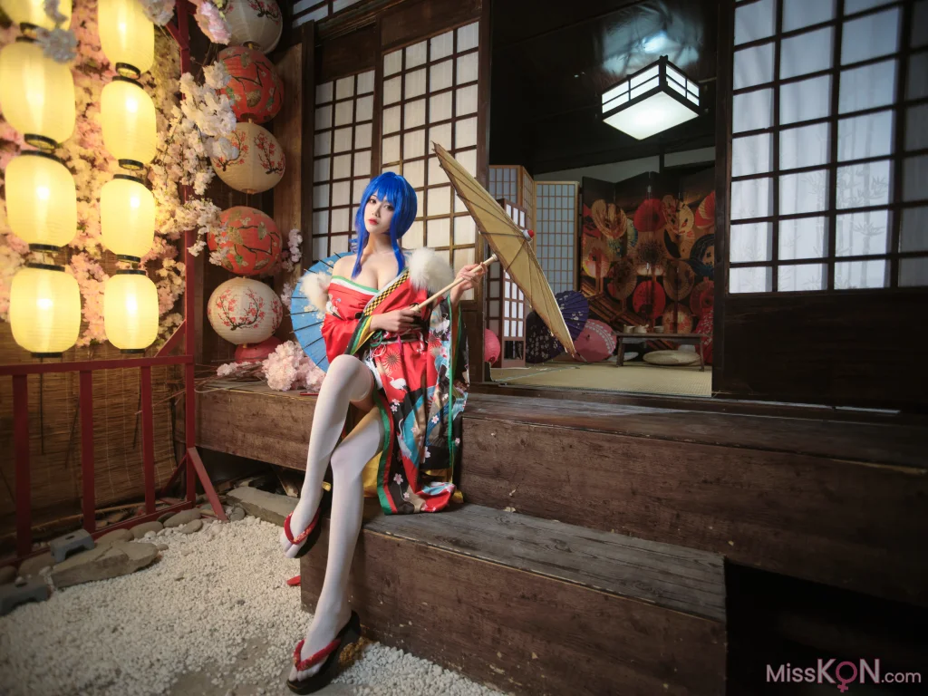 Coser@一米八的大梨子: 圣姨和服 (18 photos) – Page 2