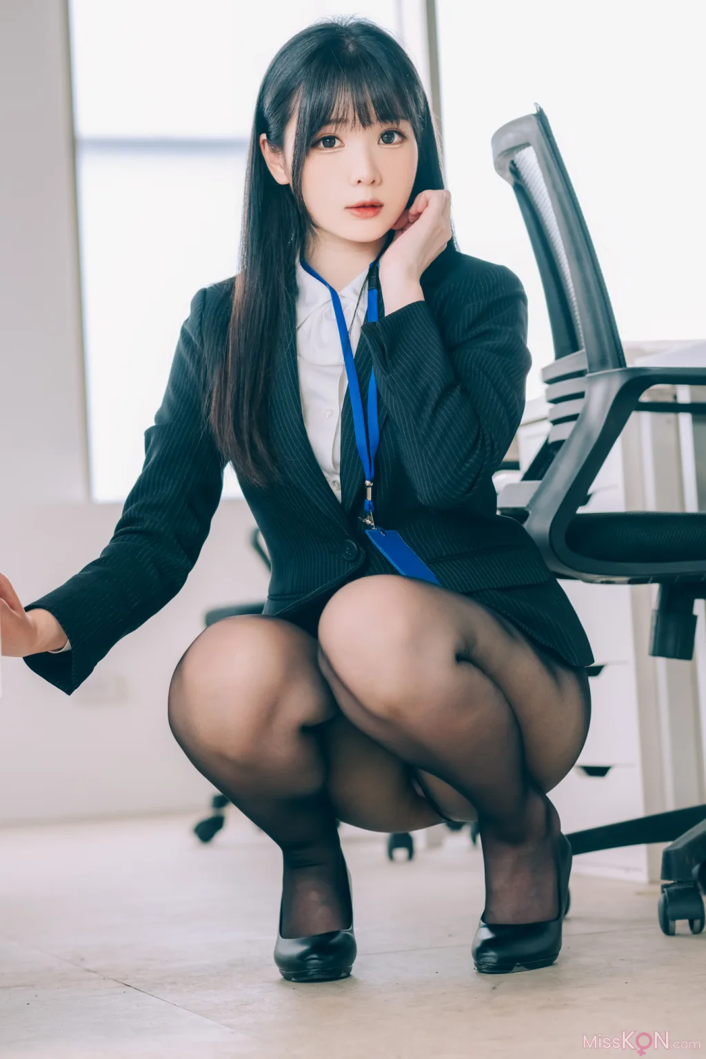 Coser@霜月shimo: 霜月的秘密辦公室 Shimo’ Secret Office (125 photos)