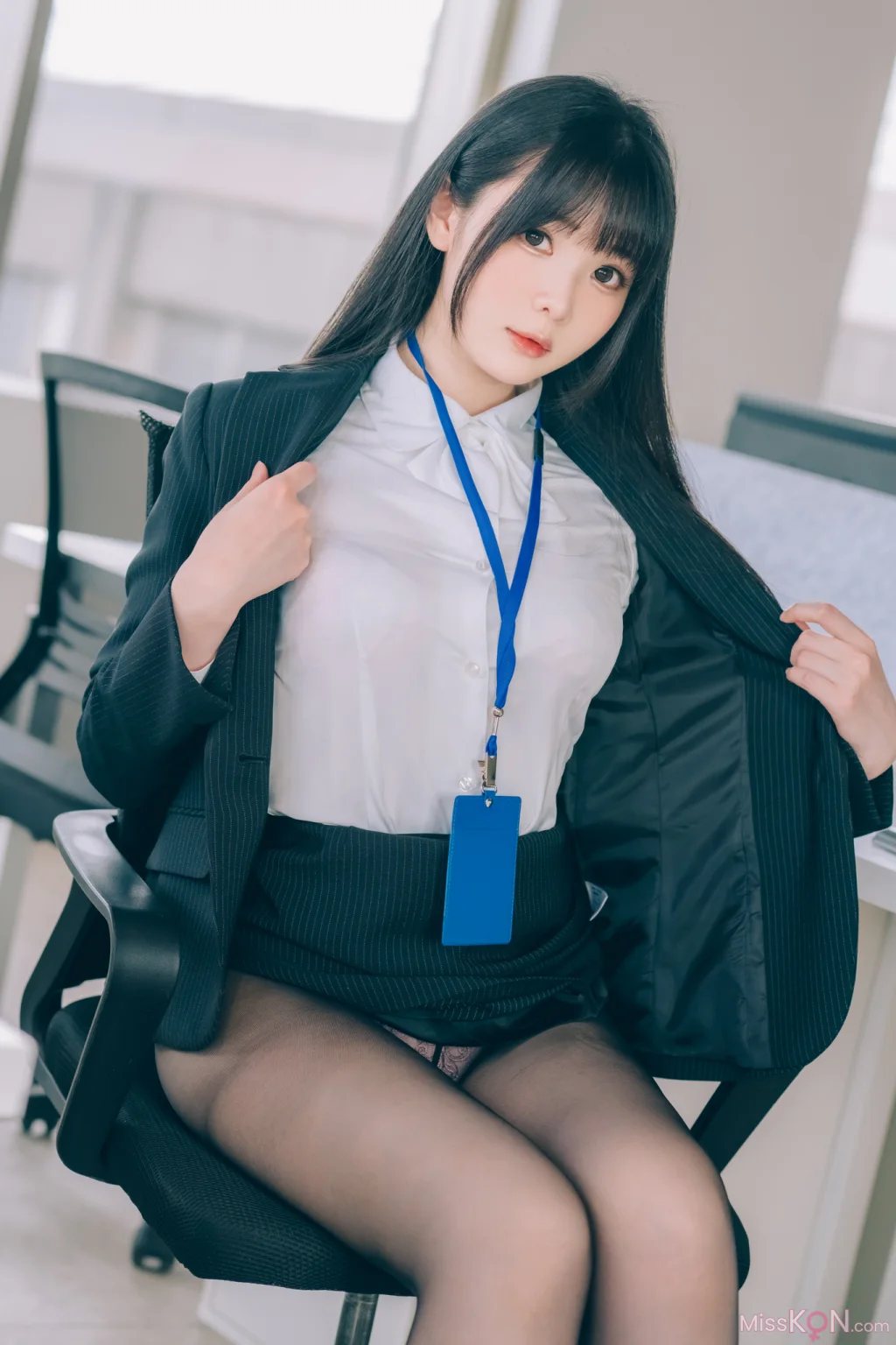 Coser@霜月shimo: 霜月的秘密辦公室 Shimo’ Secret Office (125 photos)