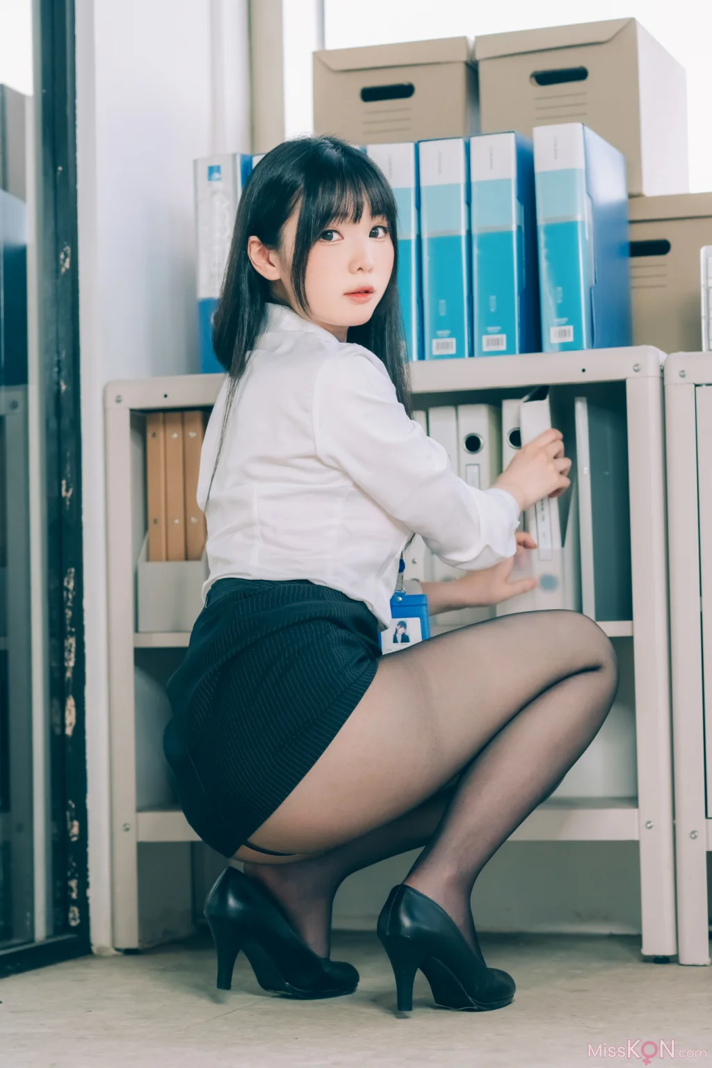 Coser@霜月shimo: 霜月的秘密辦公室 Shimo’ Secret Office (125 photos) – Page 2