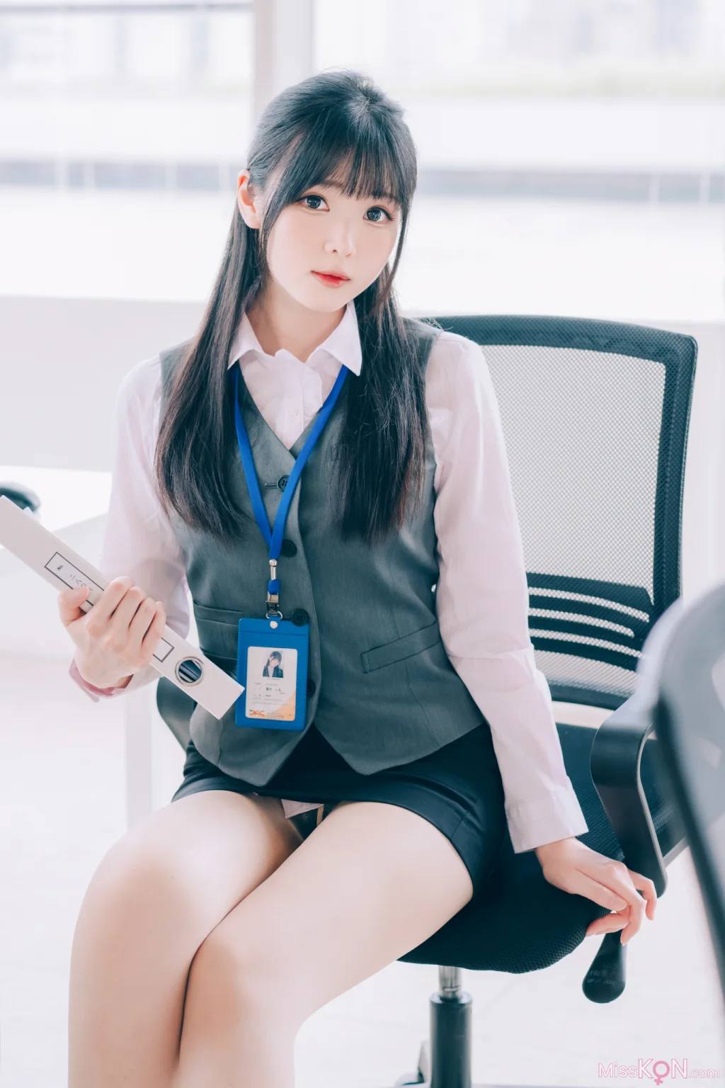 Coser@霜月shimo: 霜月的秘密辦公室 Shimo’ Secret Office (125 photos) – Page 3