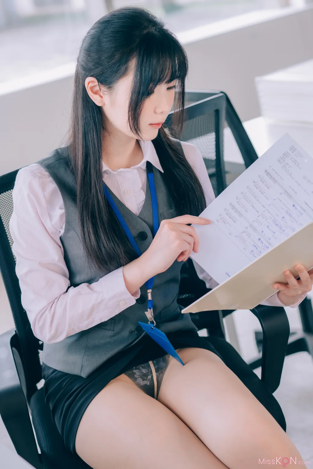 Coser@霜月shimo: 霜月的秘密辦公室 Shimo’ Secret Office (125 photos) – Page 3