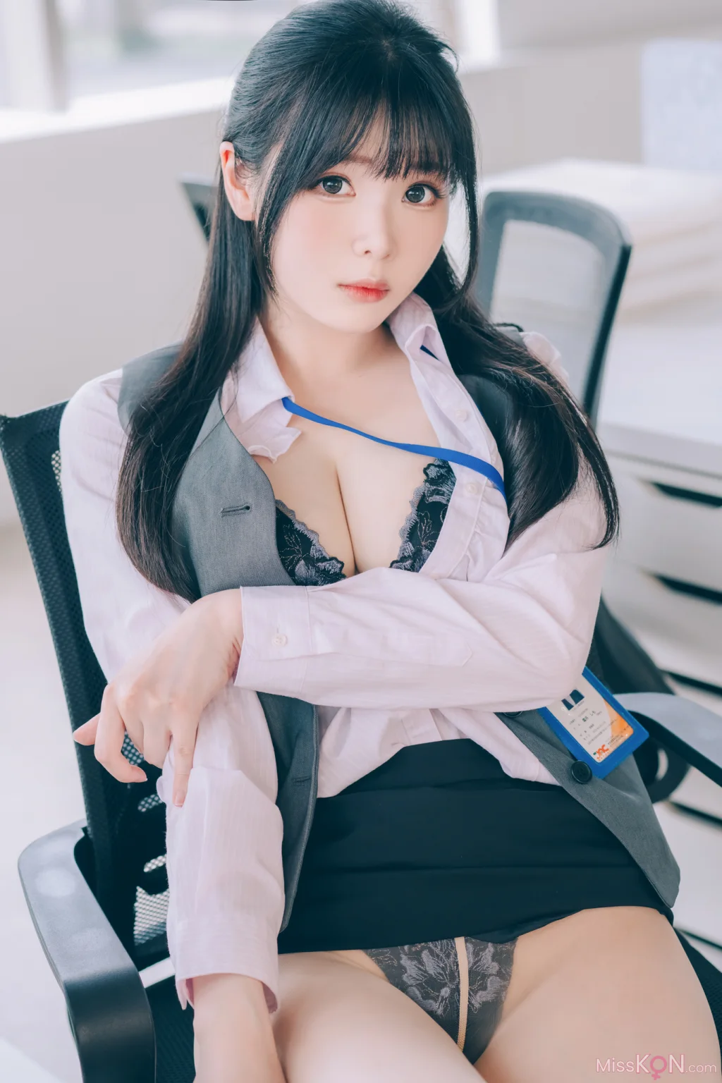 Coser@霜月shimo: 霜月的秘密辦公室 Shimo’ Secret Office (125 photos) – Page 4