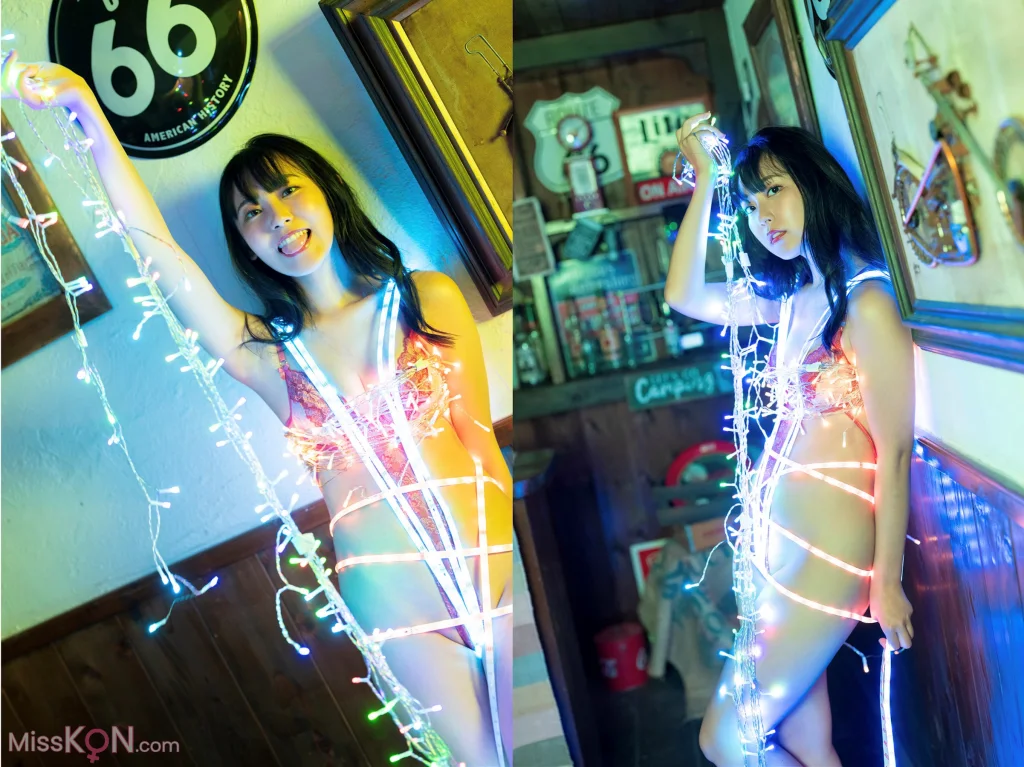 [JP] Moka Hayashida (林田百加): FLASHデジタル写真集 ハイレグ光っちゃった (48 photos)