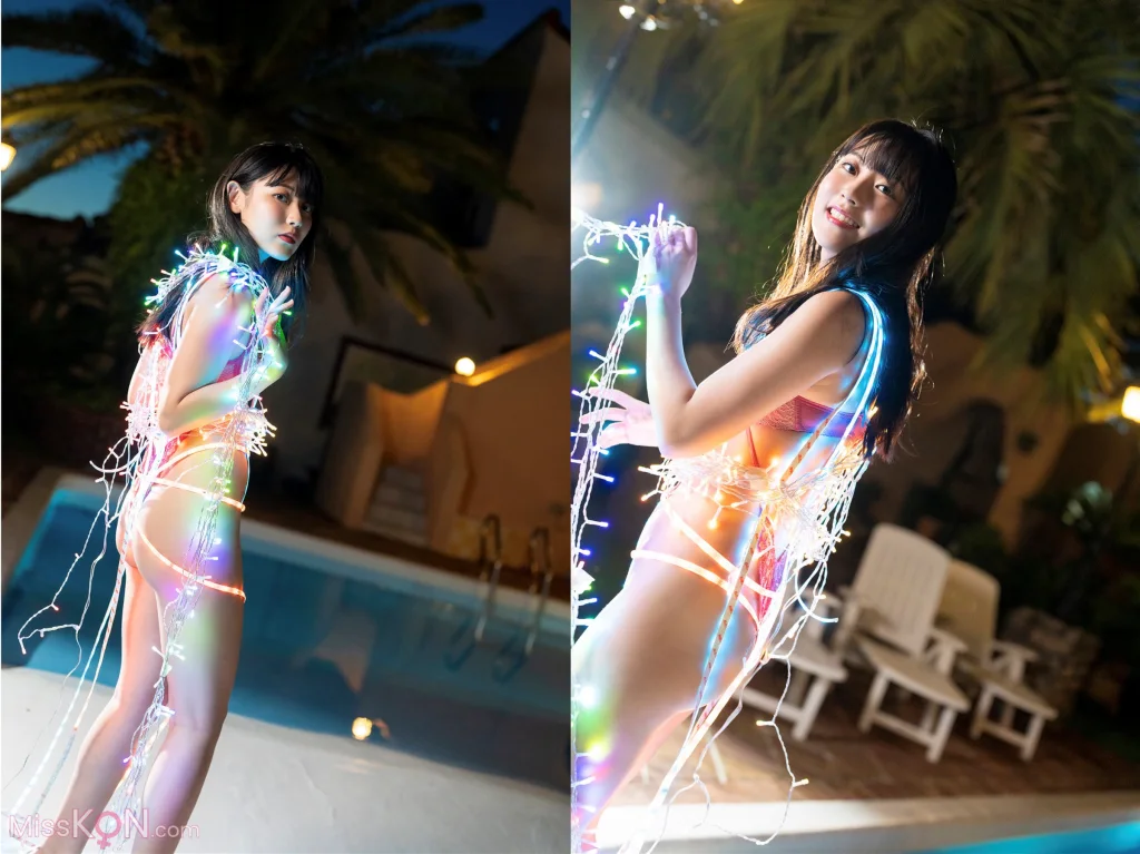 [JP] Moka Hayashida (林田百加): FLASHデジタル写真集 ハイレグ光っちゃった (48 photos) – Page 3
