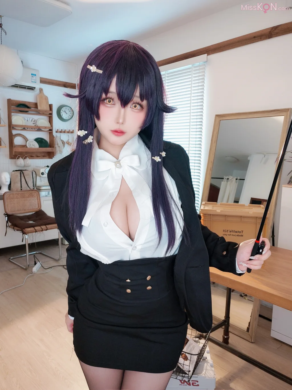Coser@日奈娇: 吾妻的指导课 (120 photos)