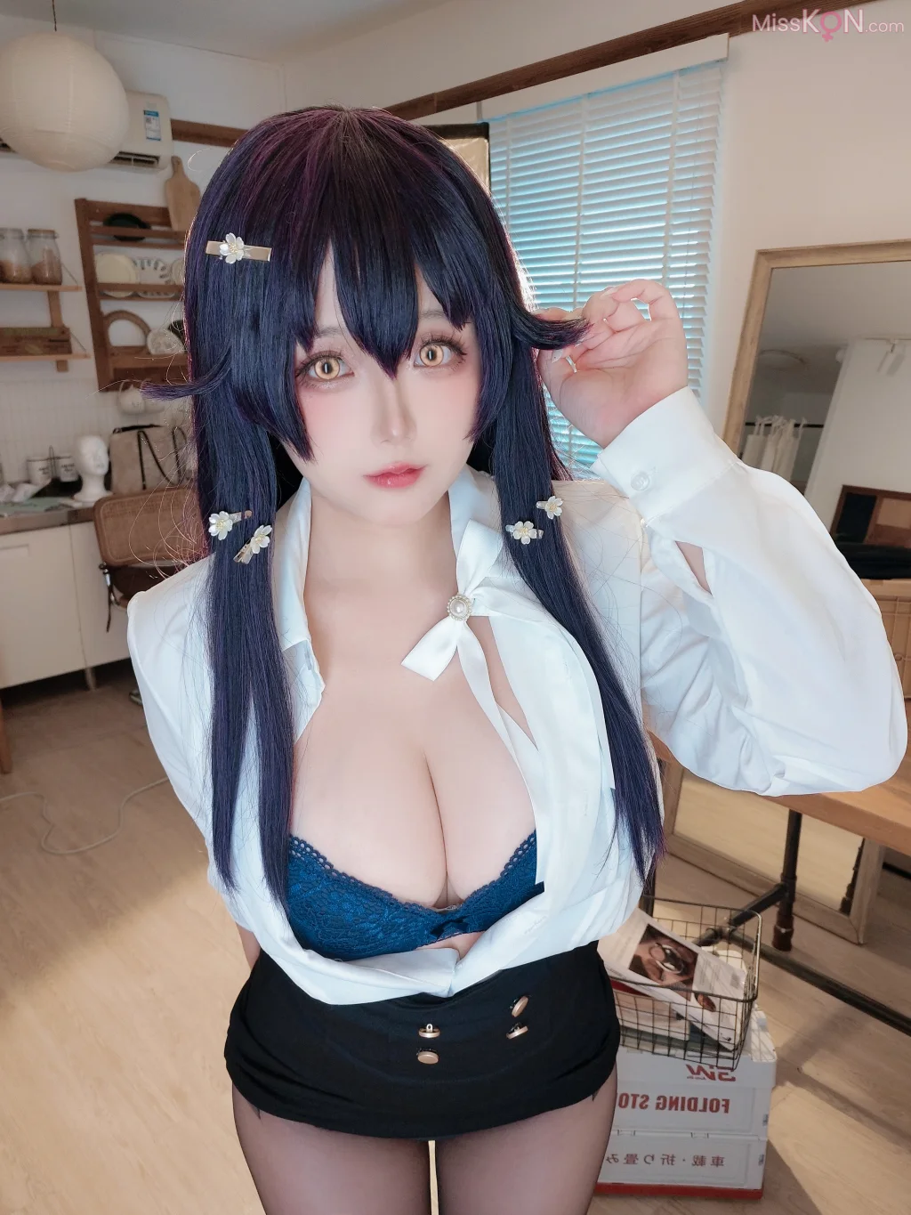 Coser@日奈娇: 吾妻的指导课 (120 photos)
