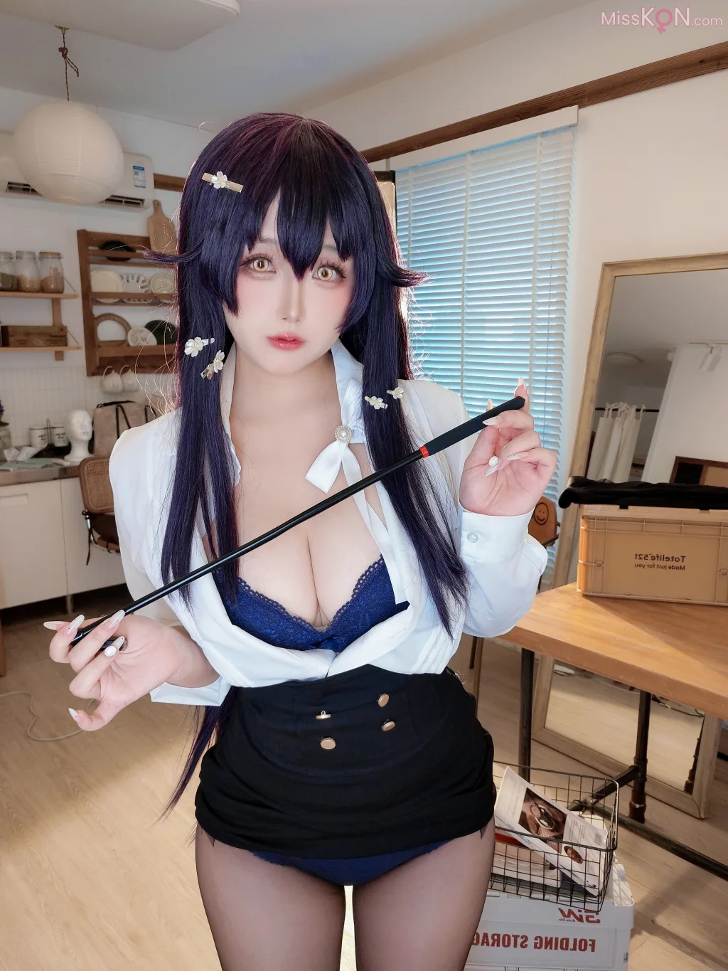 Coser@日奈娇: 吾妻的指导课 (120 photos)