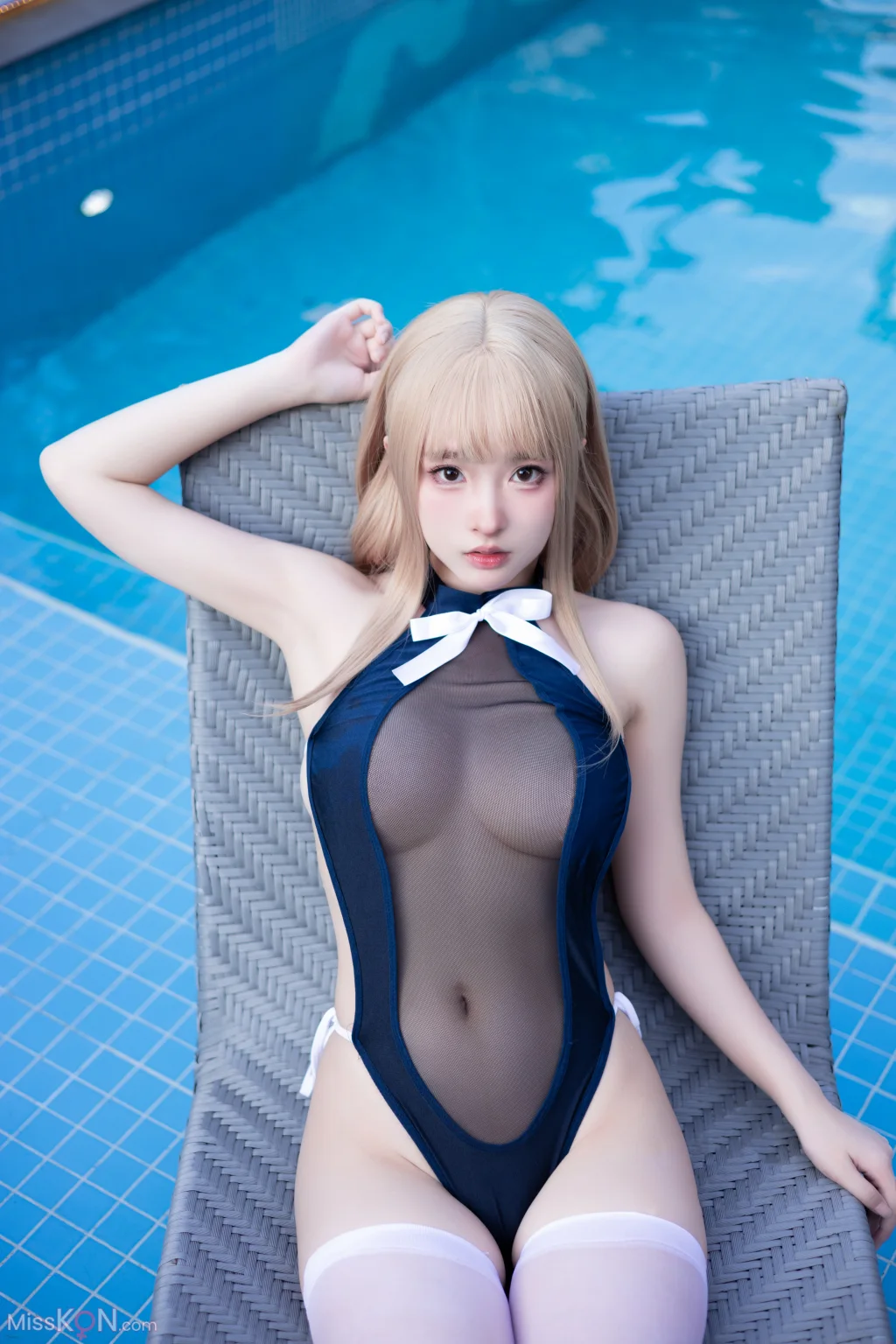 Coser@清水由乃:  蓝色夏日 (29 photos) – Page 2