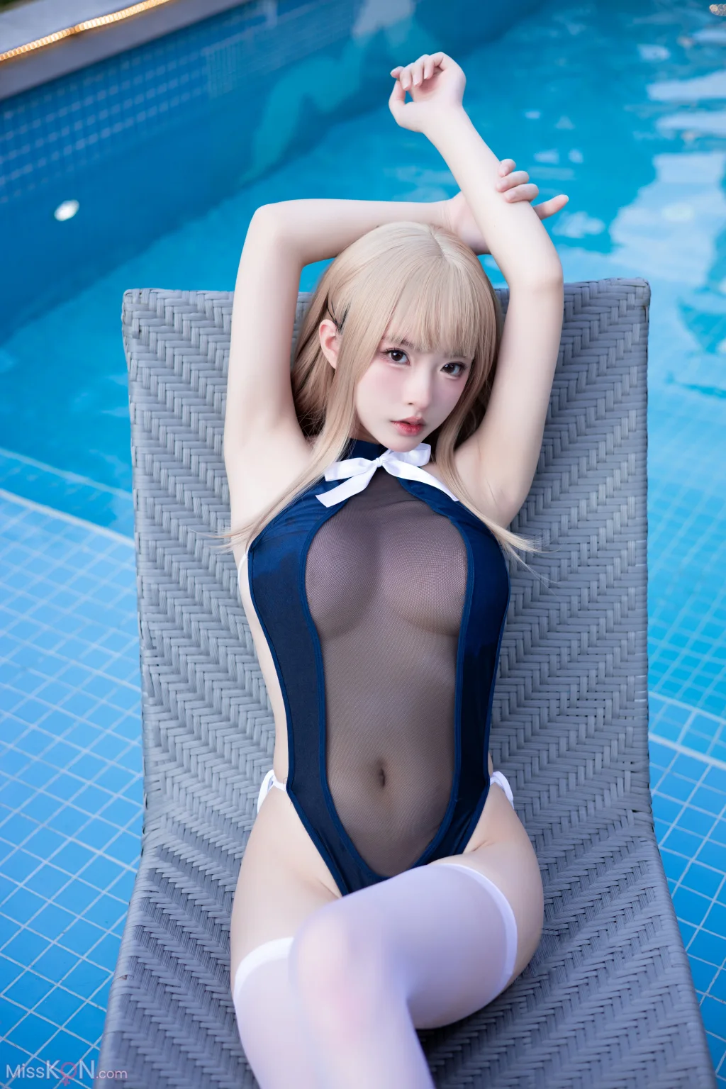 Coser@清水由乃:  蓝色夏日 (29 photos) – Page 2