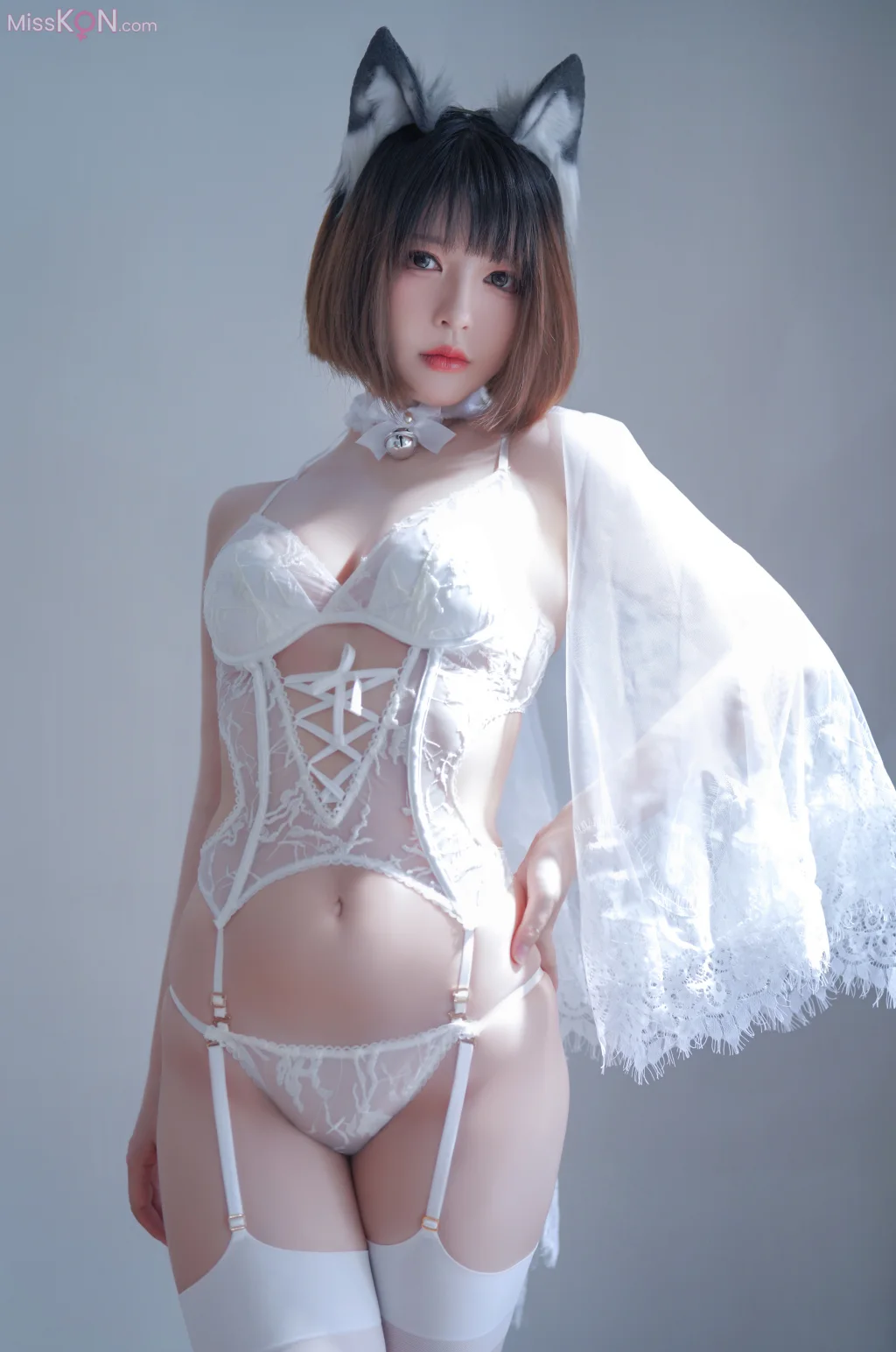Coser@半半子: 純白花嫁 (22 photos + 2 videos) – Page 2
