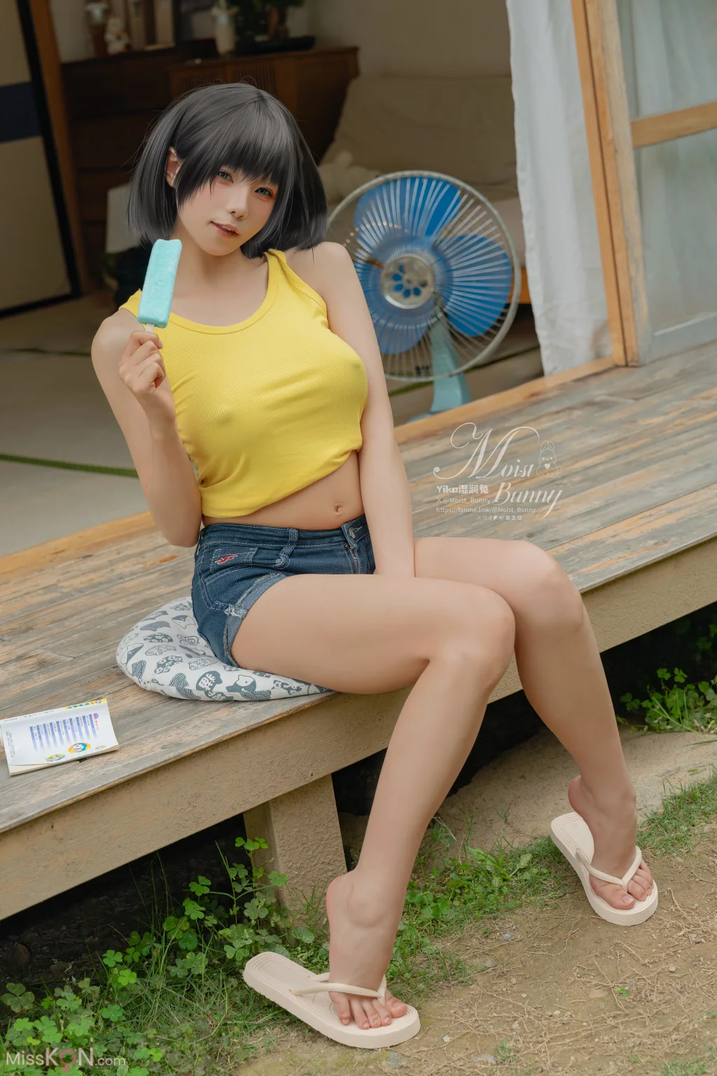 Coser@黏黏团子兔: 8月作品『田舍生活』 (96 photos + 1 video)