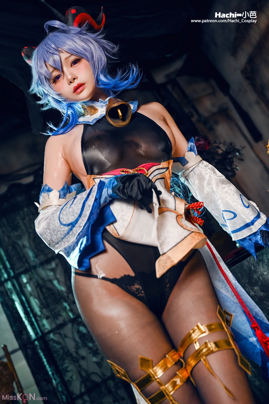 Coser@Hachi_小芭: Ganyu (15 photos)