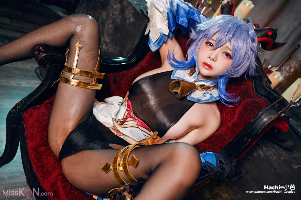 Coser@Hachi_小芭: Ganyu (15 photos)
