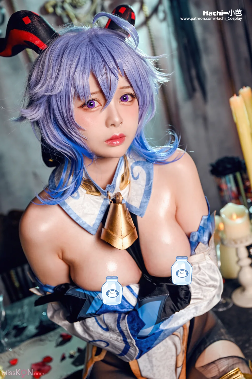 Coser@Hachi_小芭: Ganyu (15 photos)