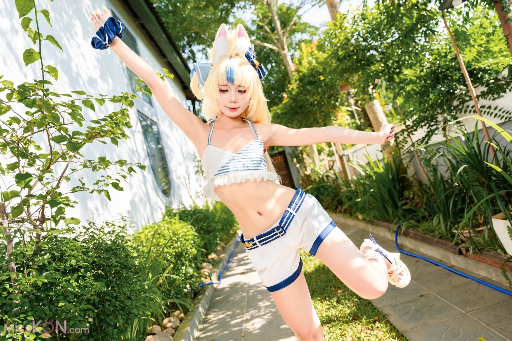 Coser@PoppaChan: Sameko Saba (81 photos + 11 videos)