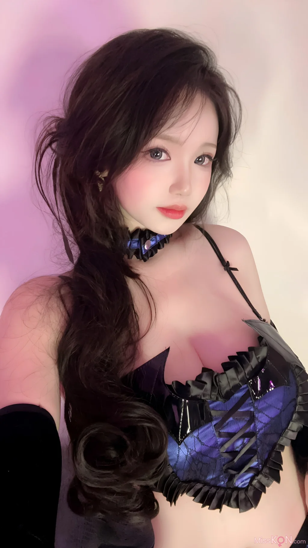 Coser@雪晴Astra: 蓝色蕾丝短裙 (53 photos + 1 video) – Page 3