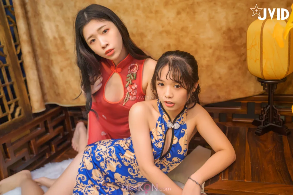 [JVID] 茶理 & 加加喵 Jamie: 賀歲特輯 鮑鮑換紅包🧧哥哥爸爸在小穴射越多就可以領越多！ (106 photos + 2 videos) – Page 3