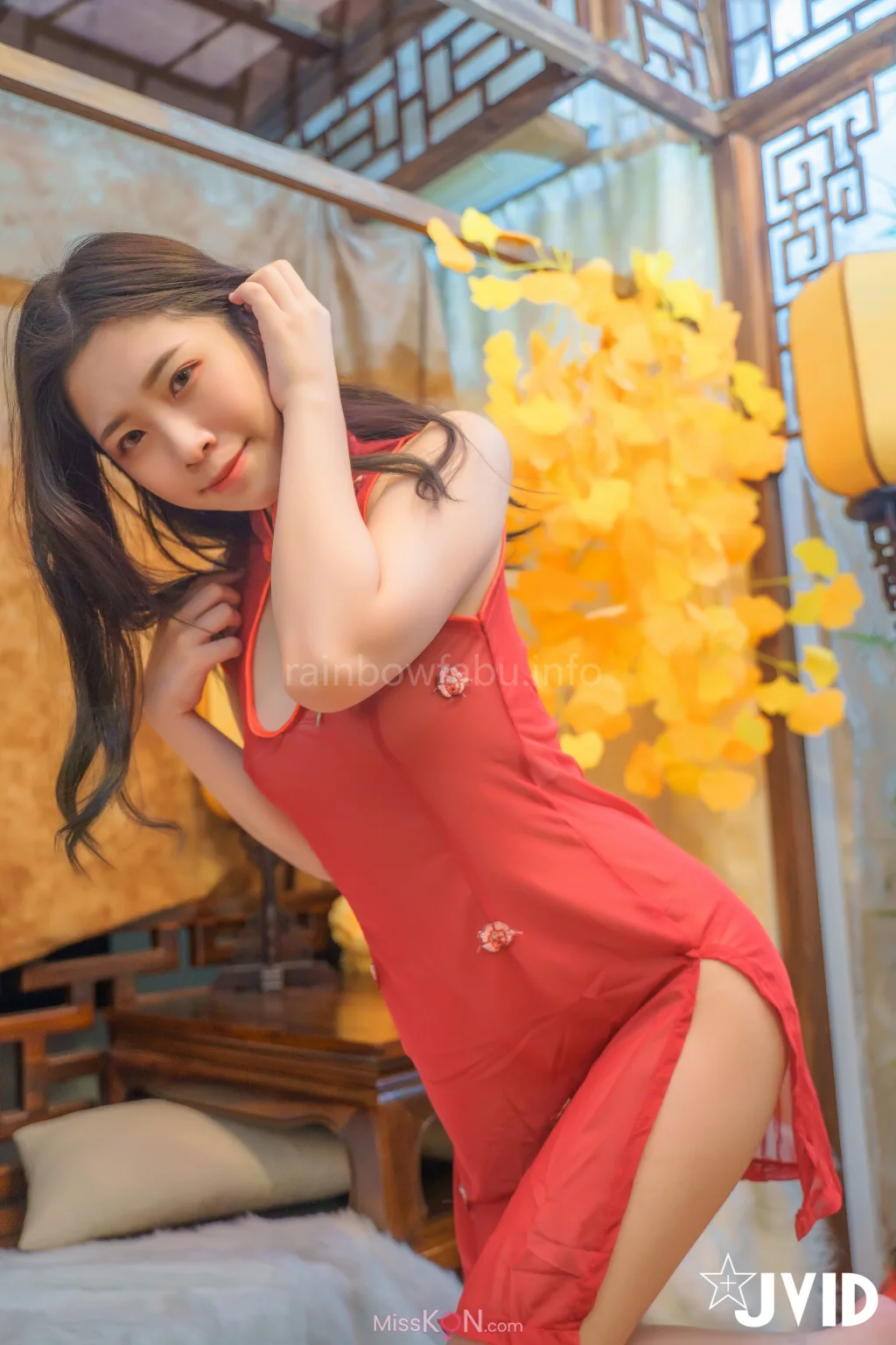 [JVID] 茶理 & 加加喵 Jamie: 賀歲特輯 鮑鮑換紅包🧧哥哥爸爸在小穴射越多就可以領越多！ (106 photos + 2 videos) – Page 4