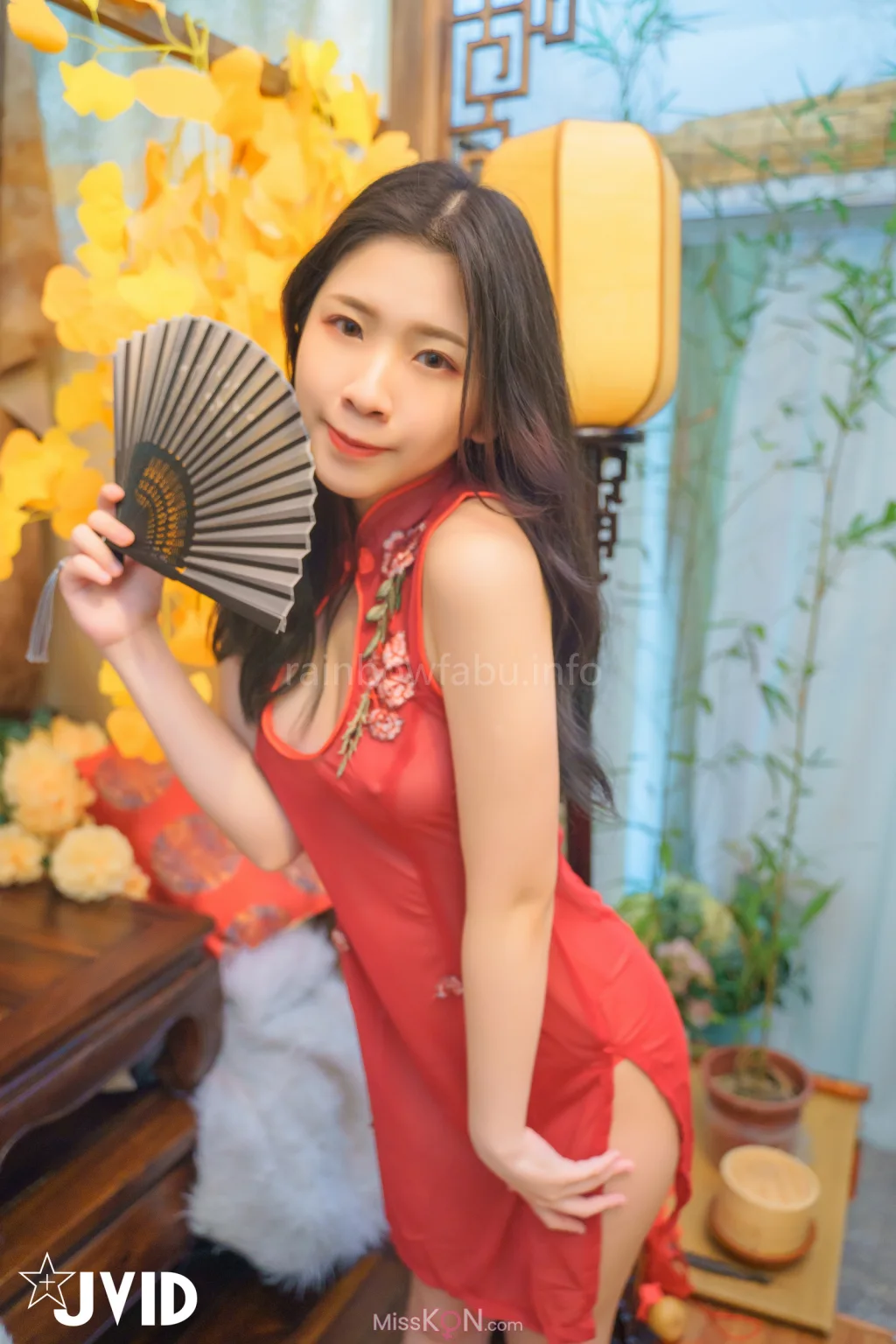 [JVID] 茶理 & 加加喵 Jamie: 賀歲特輯 鮑鮑換紅包🧧哥哥爸爸在小穴射越多就可以領越多！ (106 photos + 2 videos) – Page 6