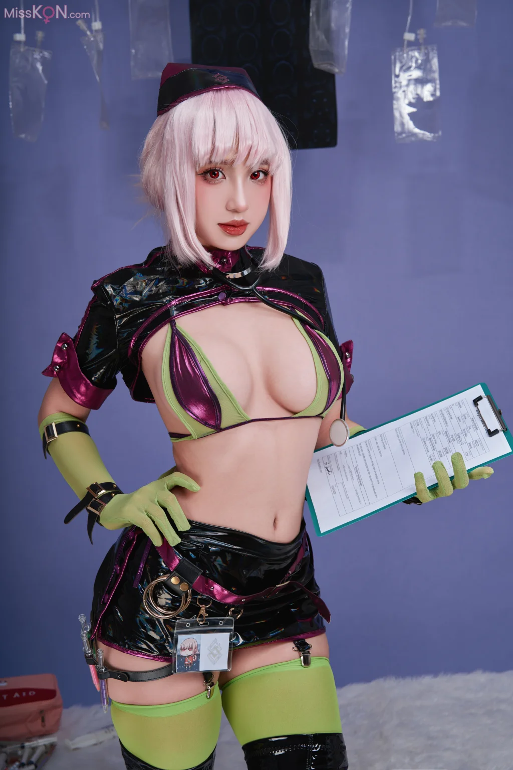 Coser@PuyPuy: Nightingale Halloween (91 photos)