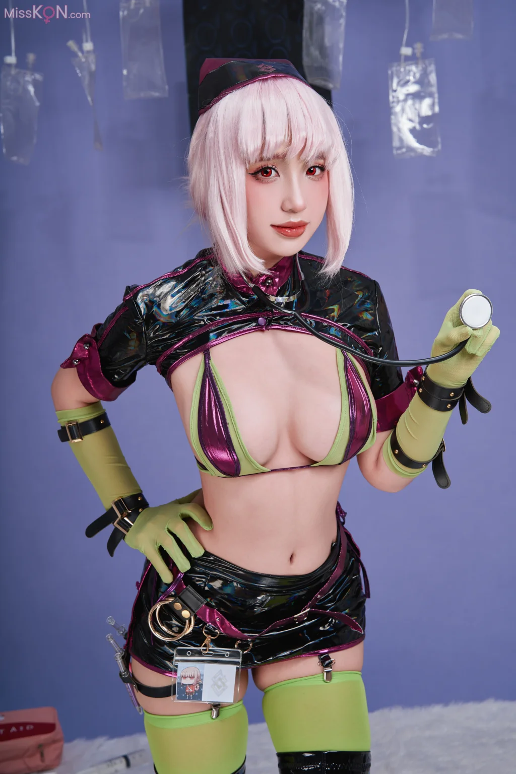 Coser@PuyPuy: Nightingale Halloween (91 photos)