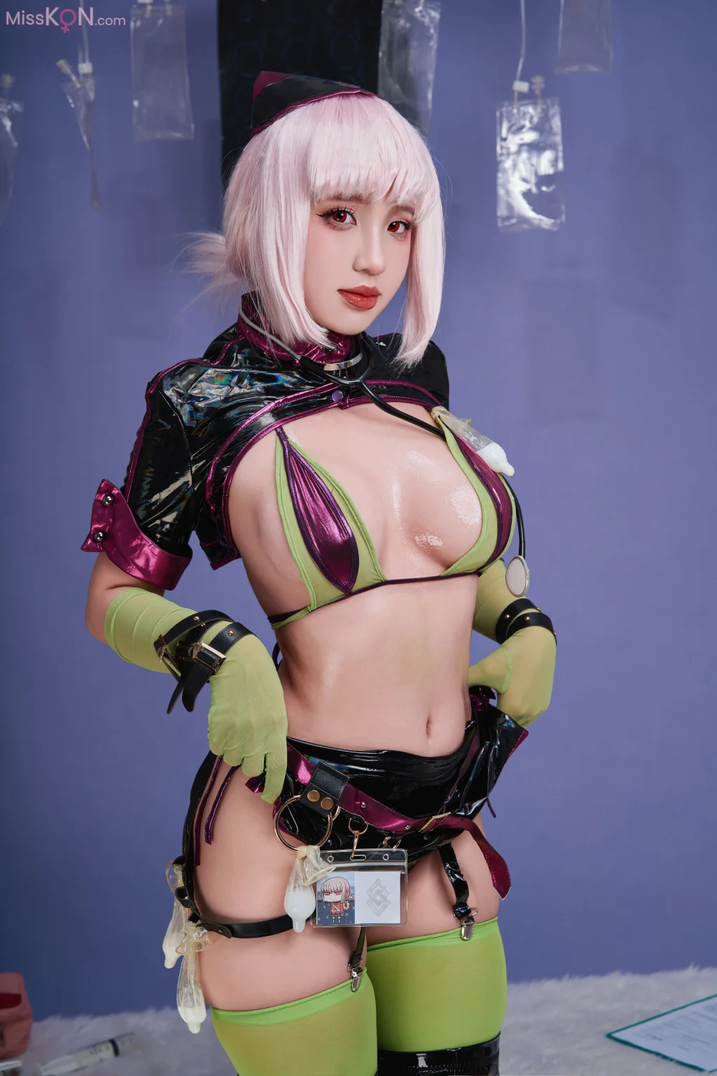 Coser@PuyPuy: Nightingale Halloween (91 photos)