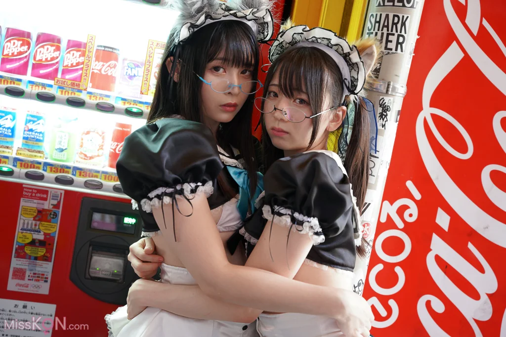 [JP] Sui Utatane (うたたね翠) & Shione Mizuna (水那しおね): 野生のメイドがあらわれた！ (163 photos)