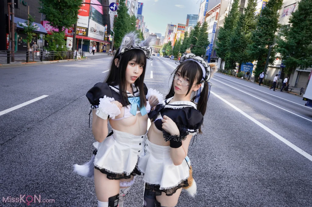 [JP] Sui Utatane (うたたね翠) & Shione Mizuna (水那しおね): 野生のメイドがあらわれた！ (163 photos) – Page 2