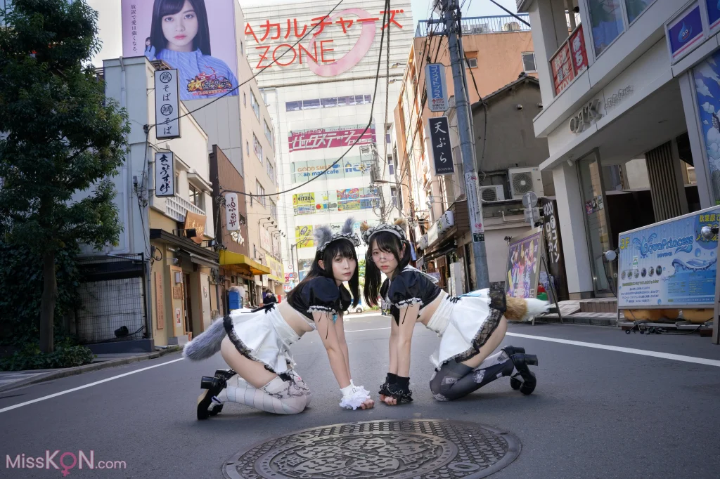 [JP] Sui Utatane (うたたね翠) & Shione Mizuna (水那しおね): 野生のメイドがあらわれた！ (163 photos) – Page 2