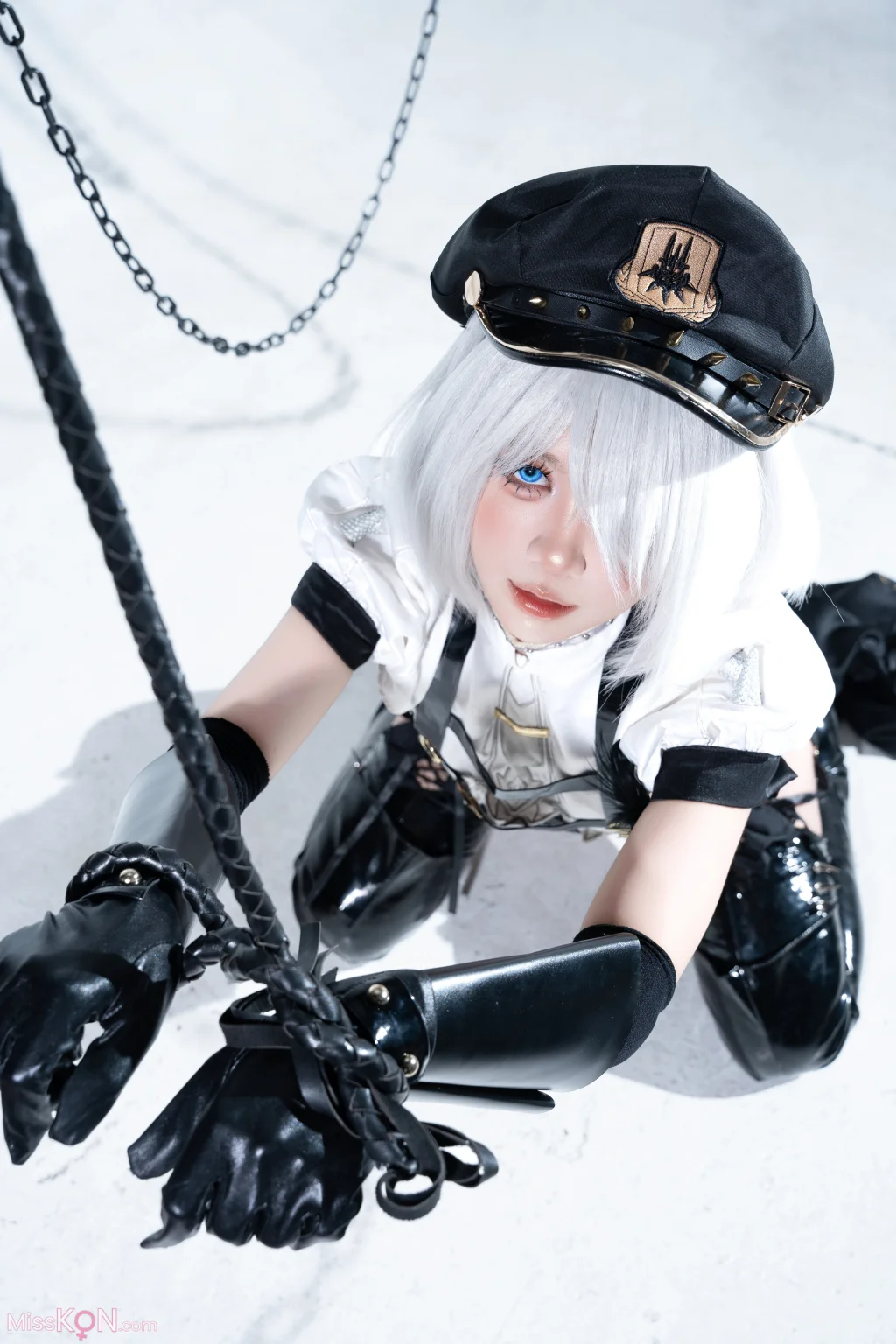 Coser@PoppaChan: 2B Police (Full ver.) (111 photos + 10 videos)