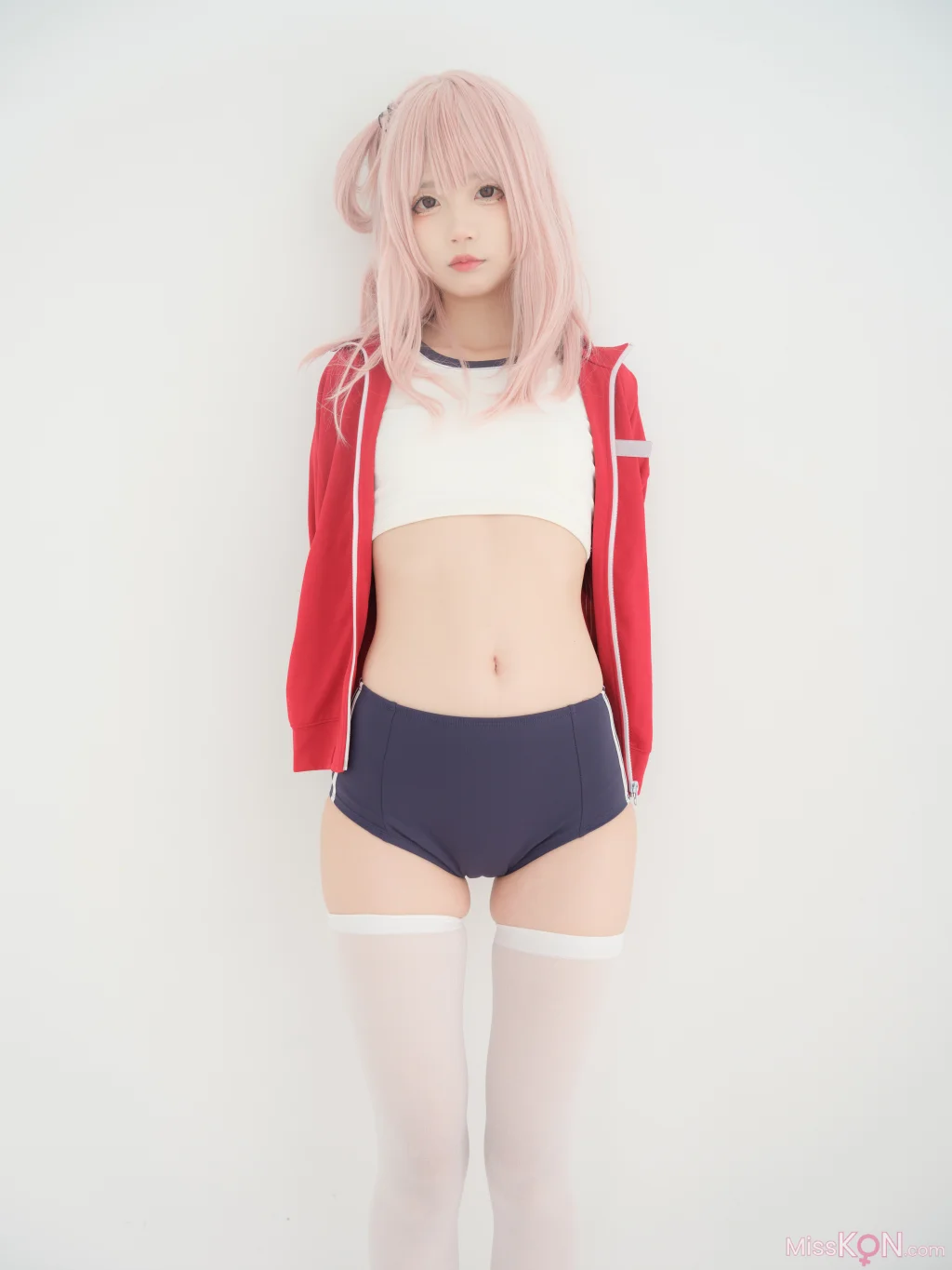 Coser@五更百鬼: 舰长 体操服 猫耳 (25 photos) – Page 2
