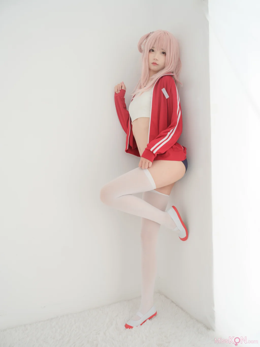 Coser@五更百鬼: 舰长 体操服 猫耳 (25 photos) – Page 2