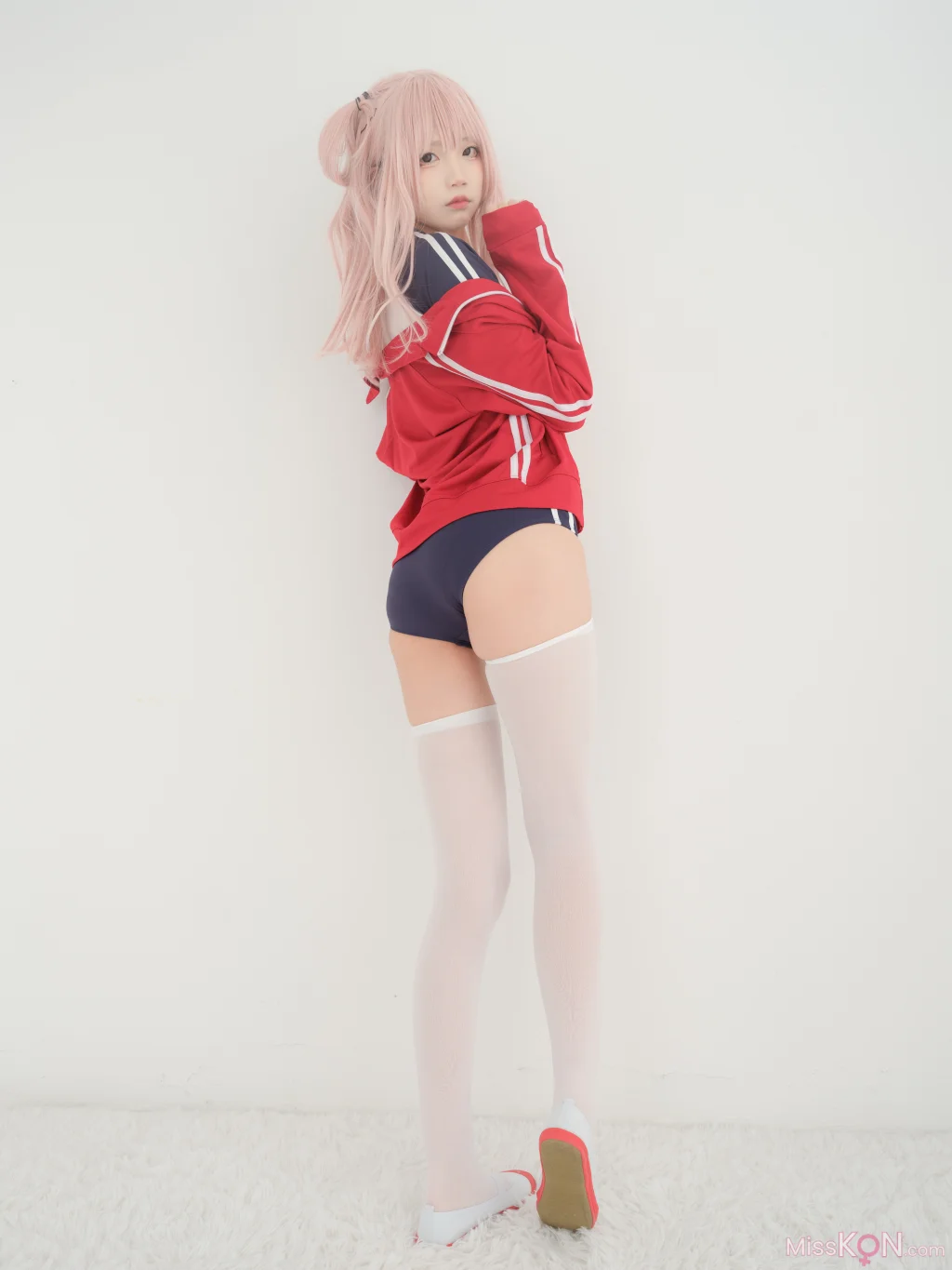 Coser@五更百鬼: 舰长 体操服 猫耳 (25 photos) – Page 2