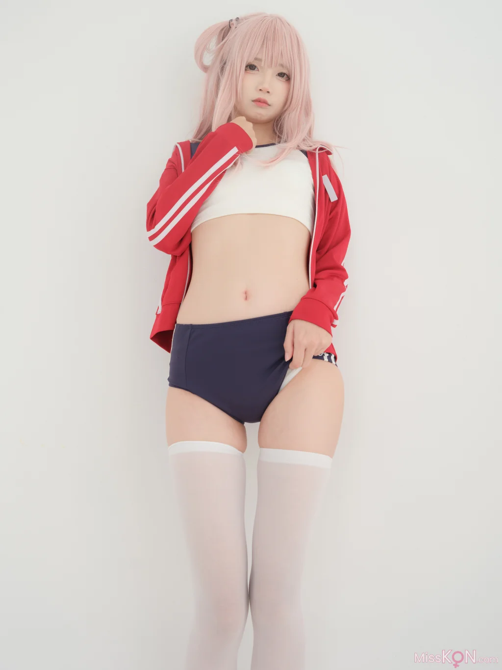 Coser@五更百鬼: 舰长 体操服 猫耳 (25 photos) – Page 2