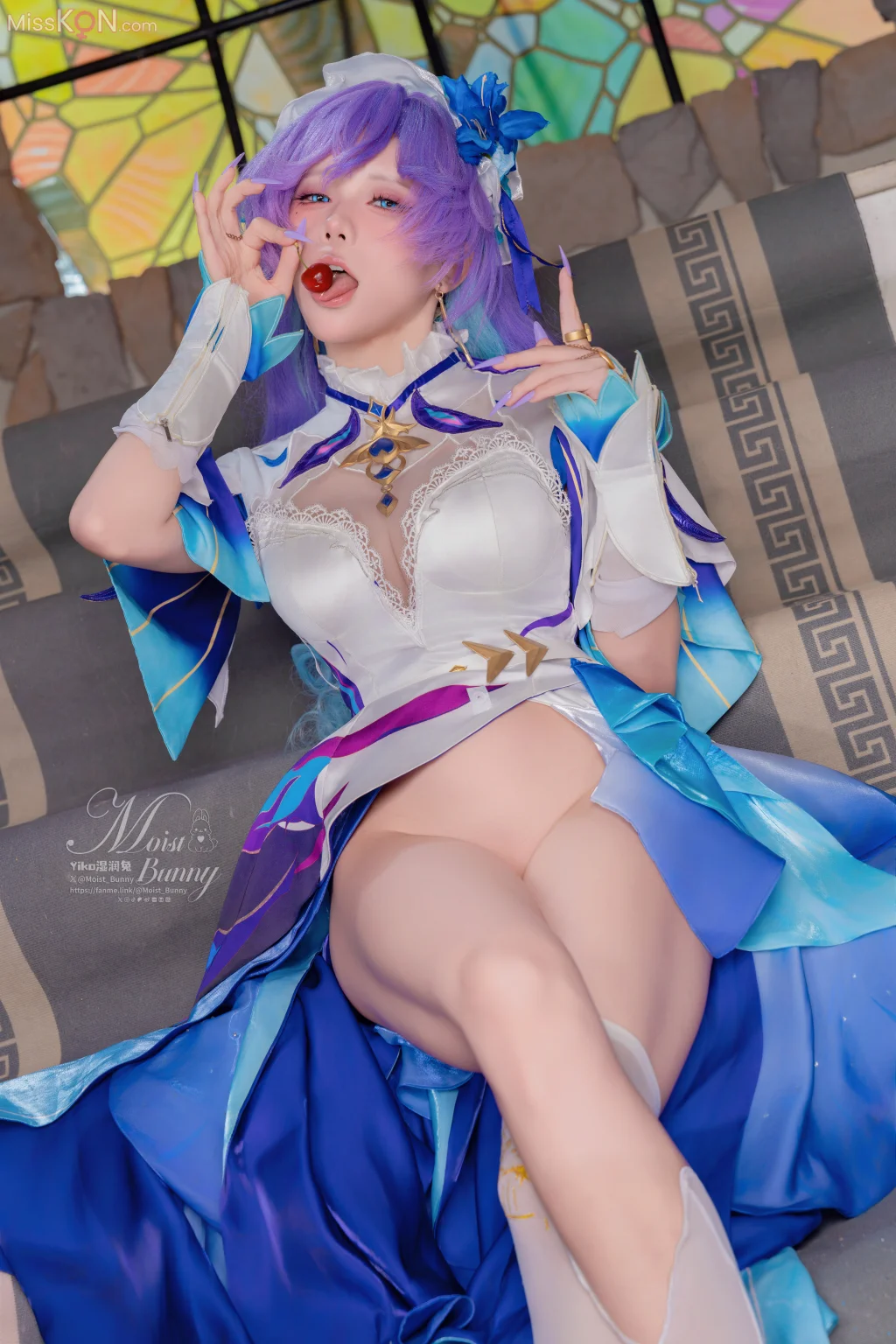 Coser@黏黏团子兔: 09月作品 鸣潮坎特蕾拉 (115 photos + 3 videos)