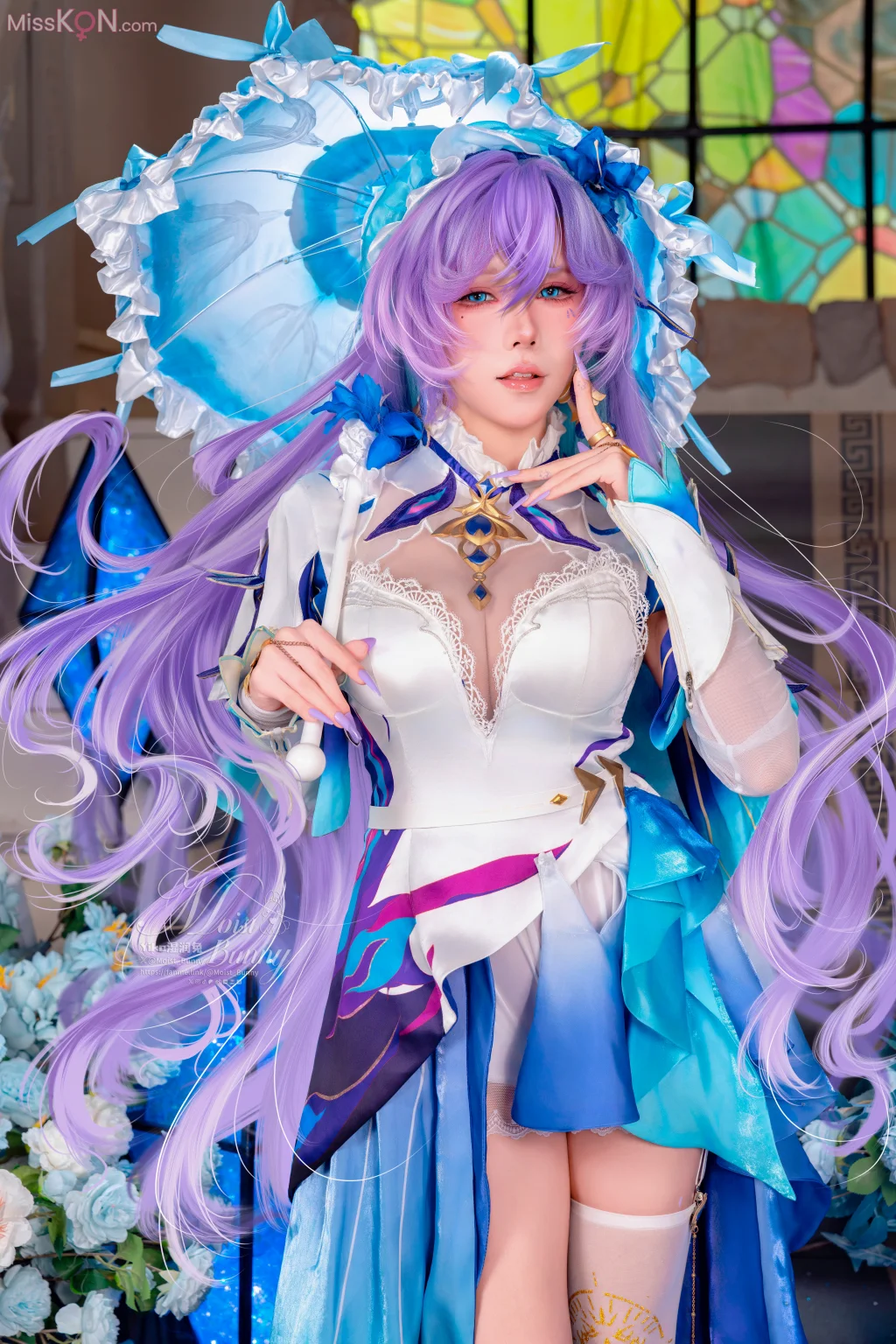 Coser@黏黏团子兔: 09月作品 鸣潮坎特蕾拉 (115 photos + 3 videos) – Page 4