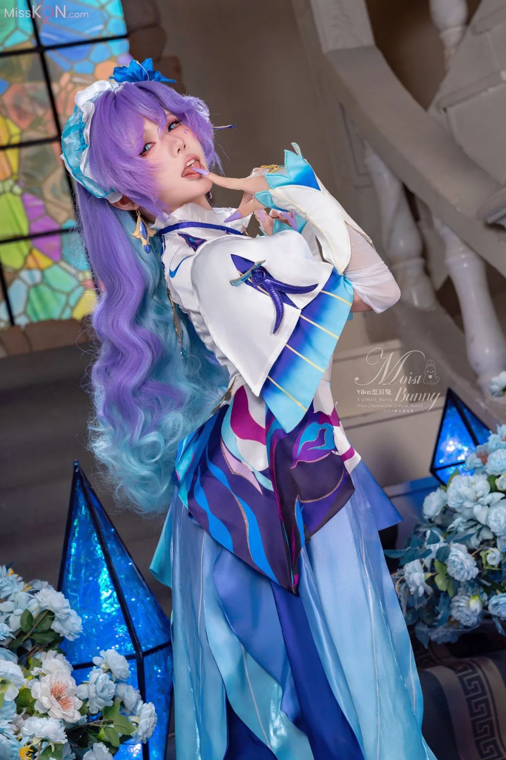 Coser@黏黏团子兔: 09月作品 鸣潮坎特蕾拉 (115 photos + 3 videos) – Page 4