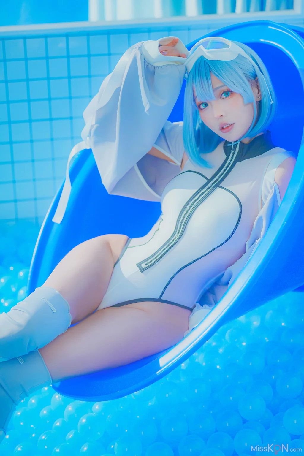 Coser@Ely_eee (ElyEE子): Clear Blue Drift (33 photos + 4 videos) – Page 2