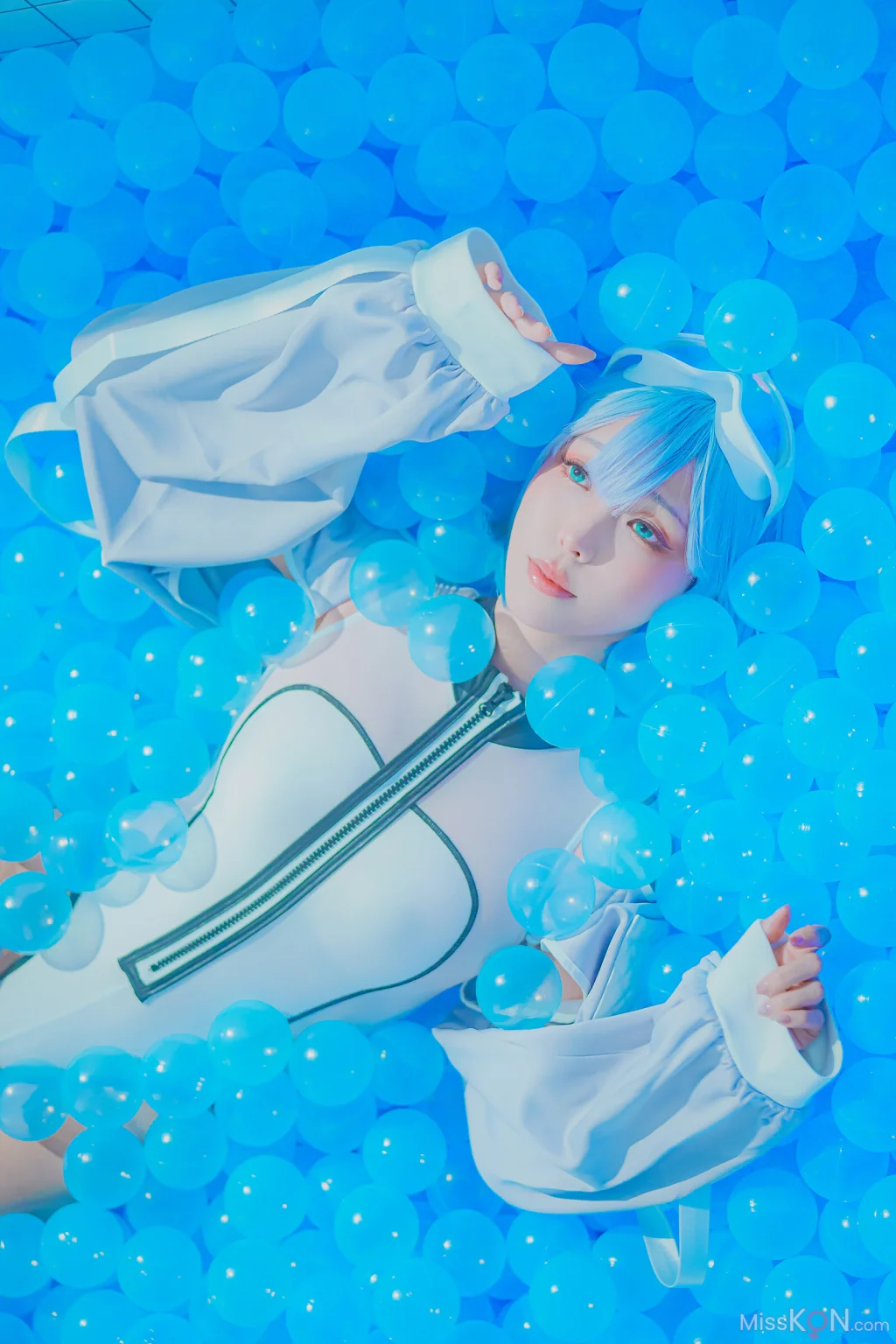 Coser@Ely_eee (ElyEE子): Clear Blue Drift (33 photos + 4 videos) – Page 3