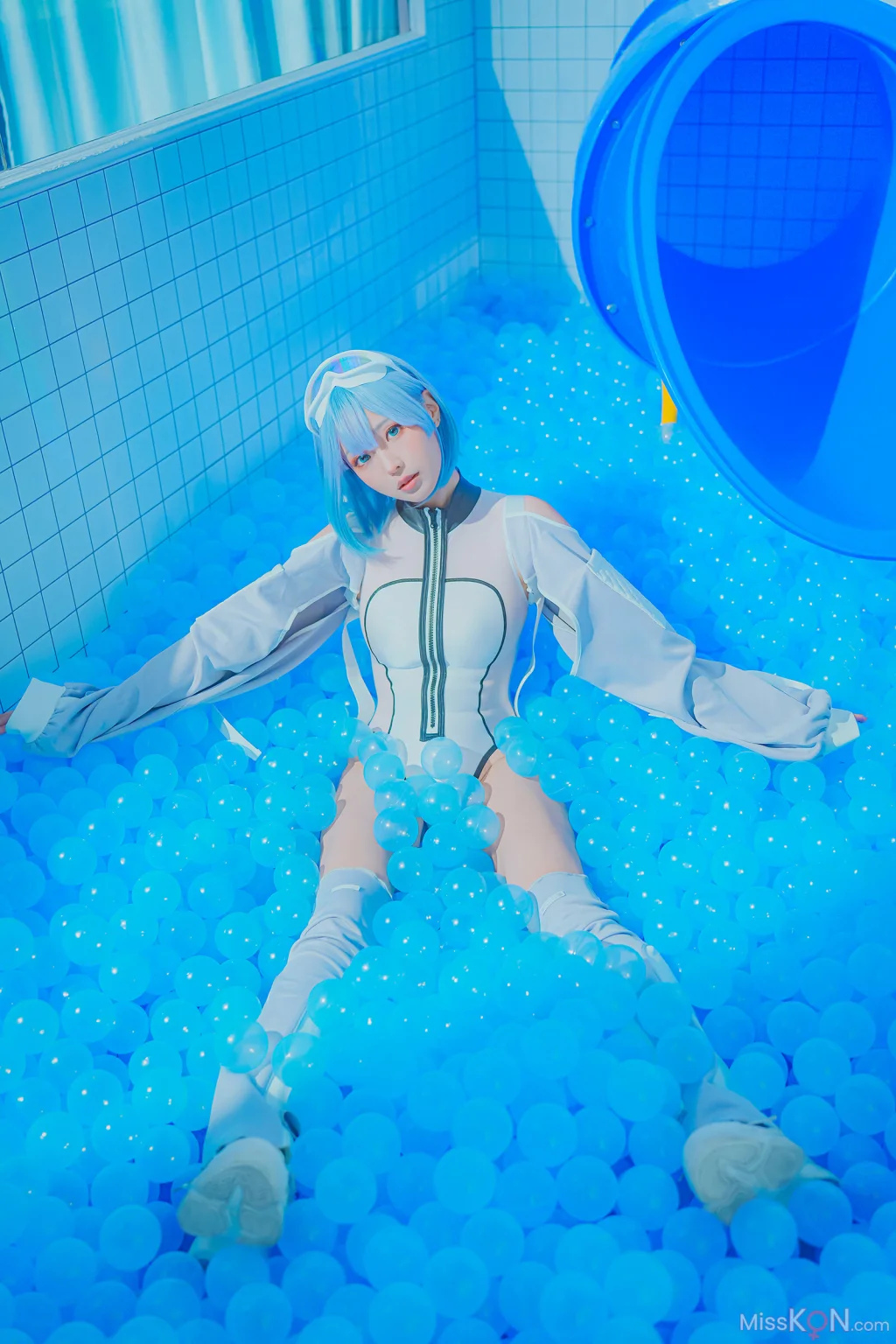 Coser@Ely_eee (ElyEE子): Clear Blue Drift (33 photos + 4 videos) – Page 3
